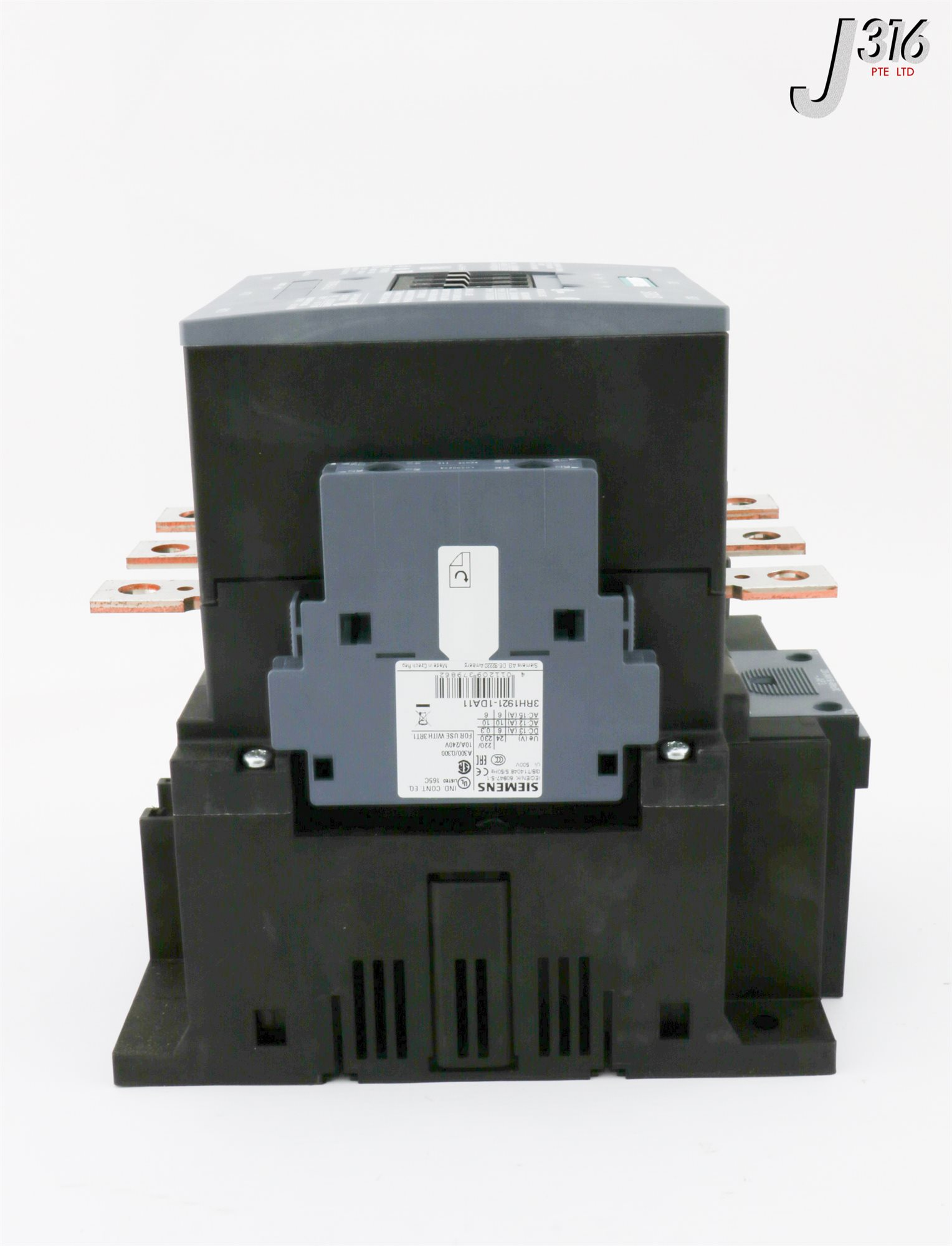 その他 27 31334 SIEMENS POWER CONTACTOR, 400V 150A 75KW (NEW) 3RT1055-6AP36